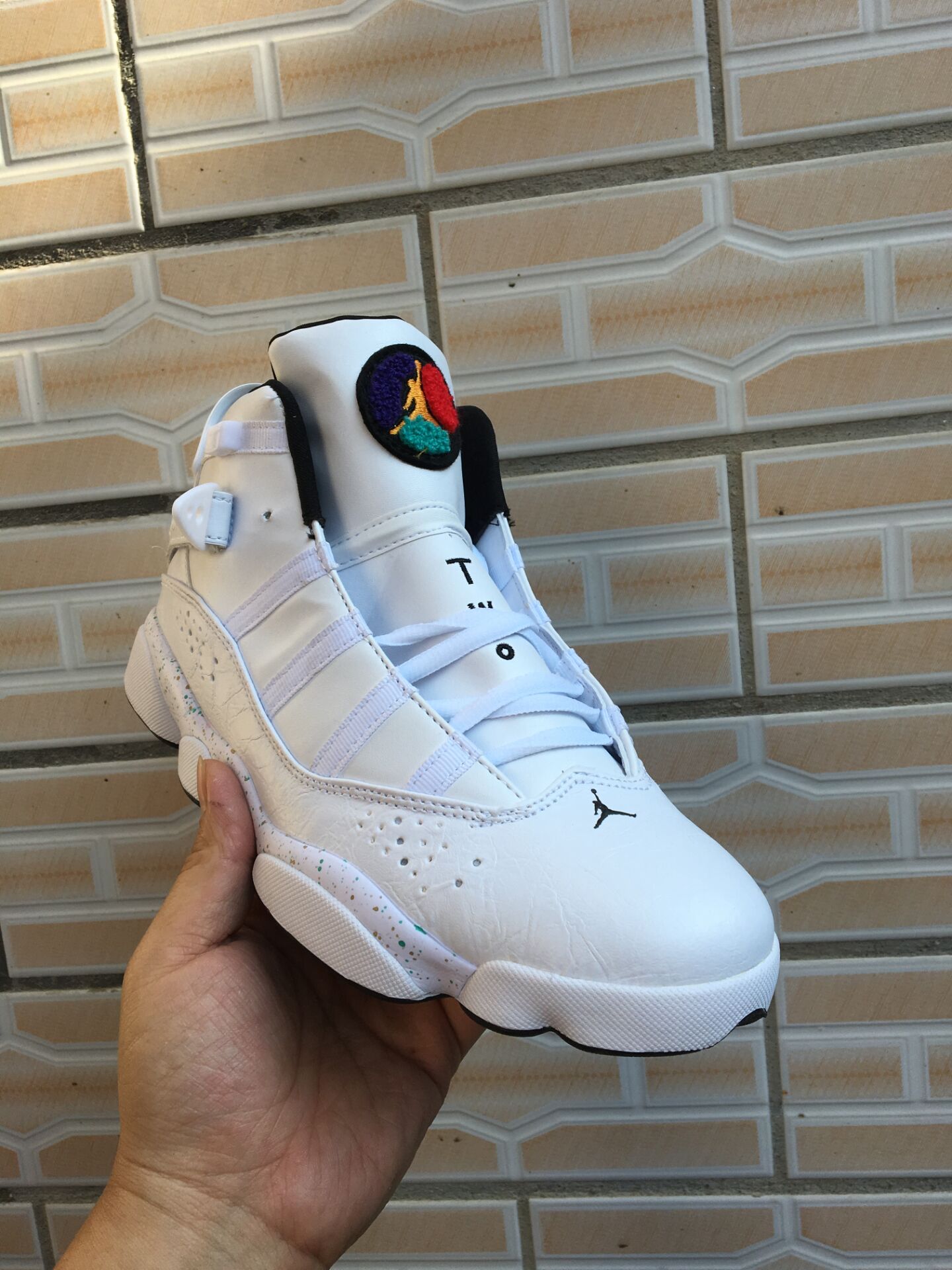 2020 Jordan Six Rings White Black - Click Image to Close